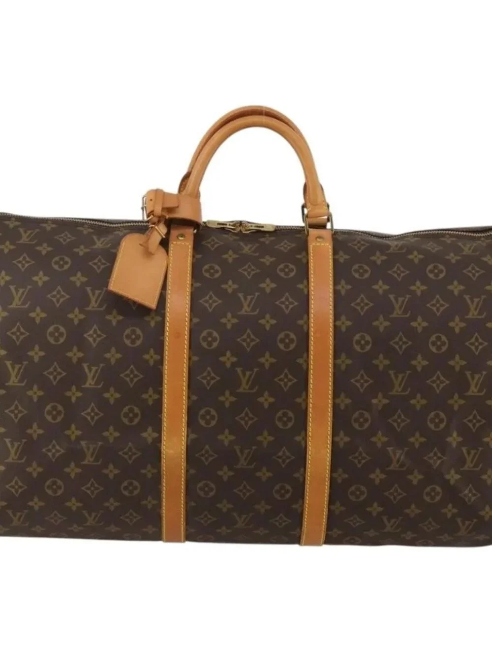 LOUIS VUITTON Monogram Keepall 60 Boston Bag M41422 LV Auth ep14883V